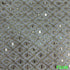Dyeable Zari Sequins Embroidered Georgette Fabric-F3248