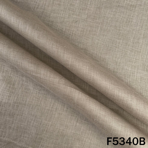 Cut Dana Thread Embroidered Linen Cotton Fabric - F5340