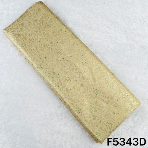 Banarasi Brocade Silk Fabric - F5342