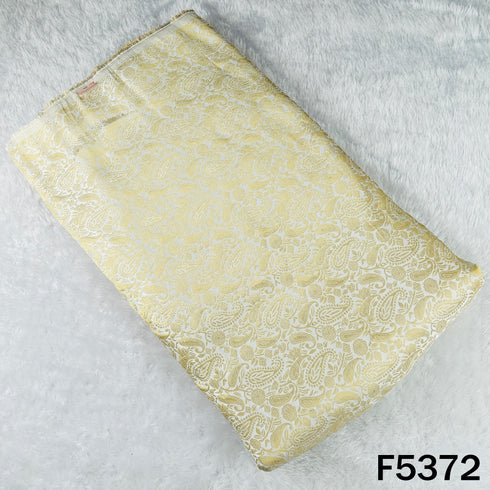 Dyeable Zari Work Brocade Silk Fabric - F5372
