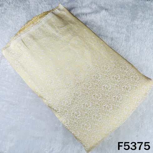 Dyeable Zari Work Brocade Silk Fabric - F5375