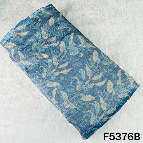 Digital Print Crush Tissue Fabric - F5376