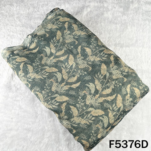 Digital Print Crush Tissue Fabric - F5376