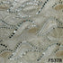 Zari Sequins Embroidered Shimmer Tissue Fabric - F5378