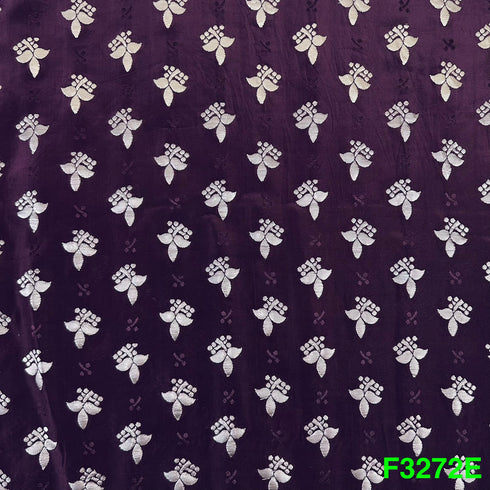 Zari Work Upada Silk Fabric-F3272