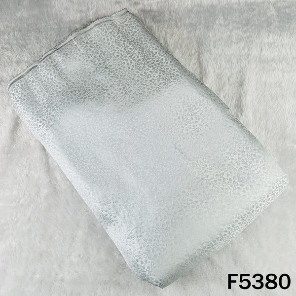 Dyeable Zari Work Brocade Silk Fabric - F5380