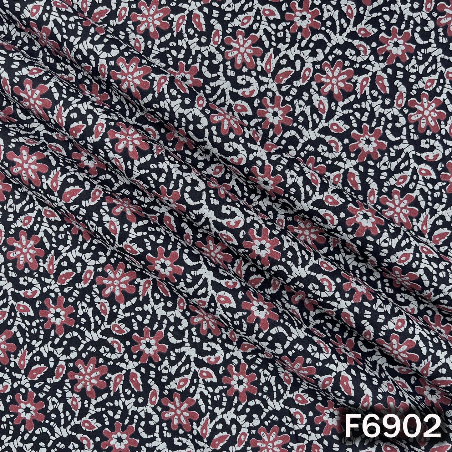 Floral Print Cotton Fabric - F6902