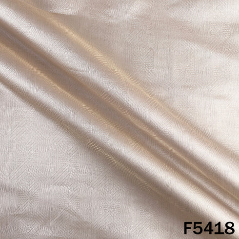 Zari Weave Pure Tissue Fabric - F5418