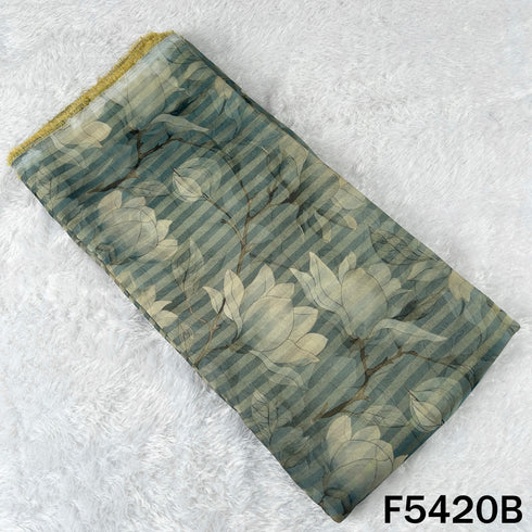 Digital Print Shimmer Tissue Fabric - F5420