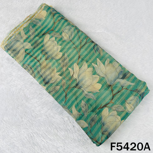 Digital Print Shimmer Tissue Fabric - F5420