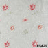 Thread Embroidered Linen Fabric - F5429