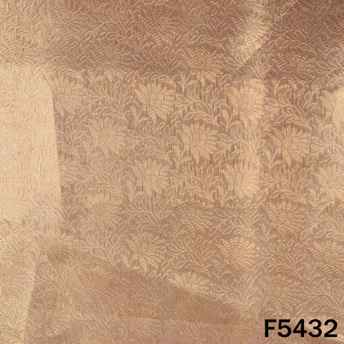Zari Weave Pure Tissue Fabric - F5432