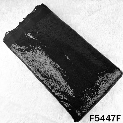 Sequins Embroidered Net Fabric - F5447