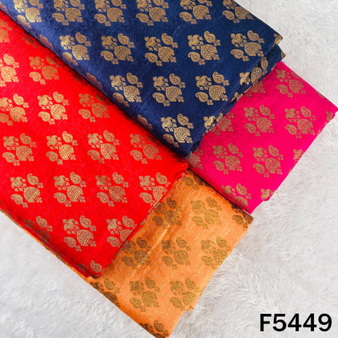 Zari Work Brocade Fabric - F5449
