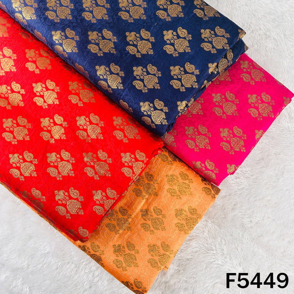 Zari Work Brocade Fabric - F5449