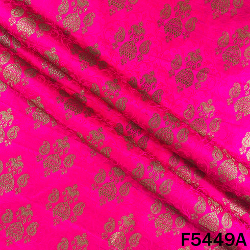Zari Work Brocade Fabric - F5449