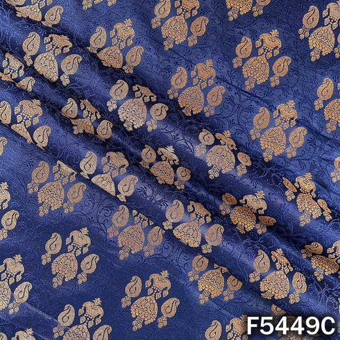 Zari Work Brocade Fabric - F5449