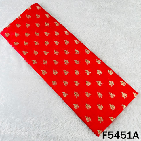 Zari Work Banarasi Brocade Silk Fabric - F5451