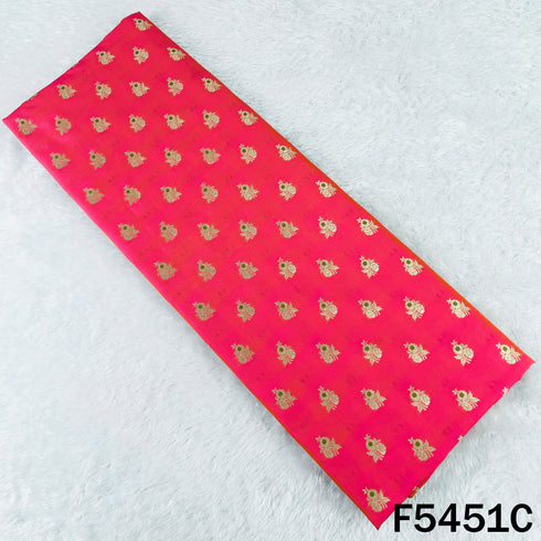 Zari Work Banarasi Brocade Silk Fabric - F5451