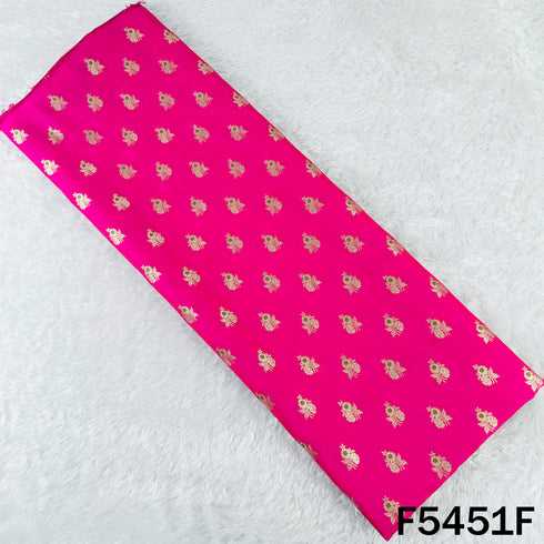 Zari Work Banarasi Brocade Silk Fabric - F5451