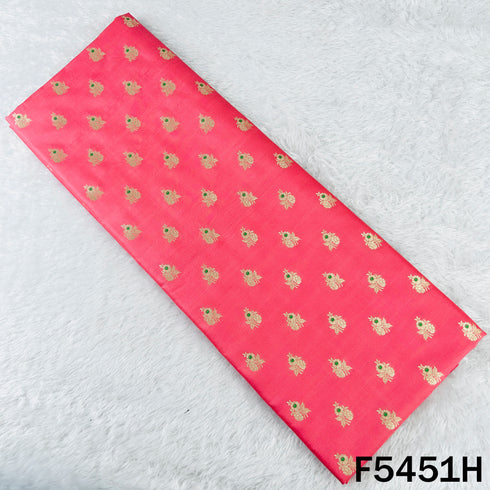 Zari Work Banarasi Brocade Silk Fabric - F5451