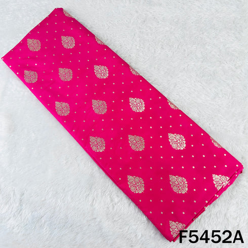 Zari Work Banarasi Brocade Silk Fabric - F5452