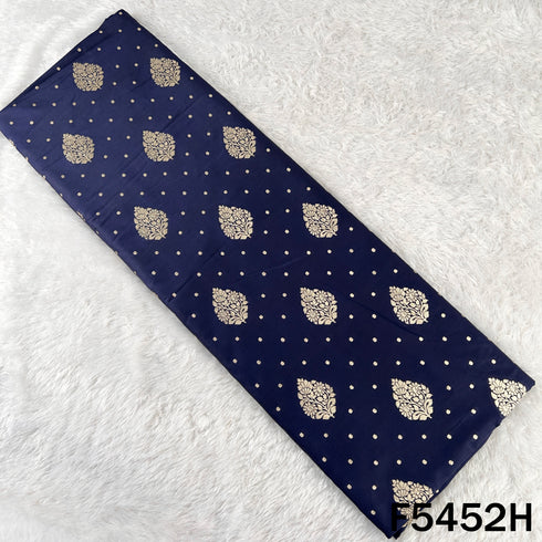 Zari Work Banarasi Brocade Silk Fabric - F5452