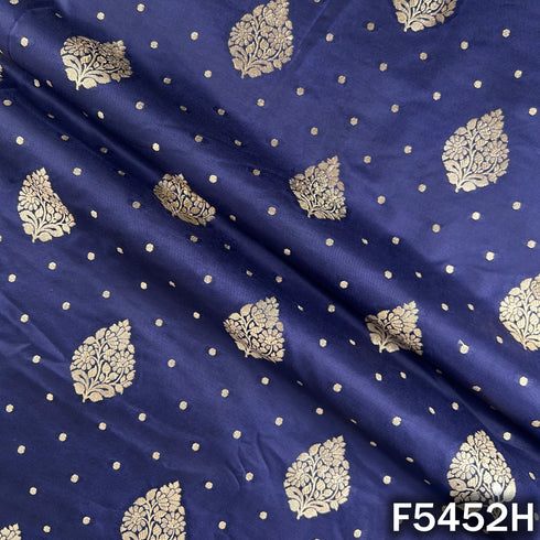 Zari Work Banarasi Brocade Silk Fabric - F5452