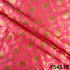 Zari Work Banarasi Brocade Silk Fabric - F5453