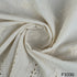 Dyeable Cut Work Chikankari Cotton Fabric-F3330