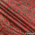 Ajrakh Print Gajji Silk Fabric - F5455