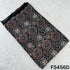 Ajrakh Print Gajji Silk Fabric - F5456