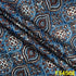 Ajrakh Print Gajji Silk Fabric - F5456