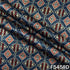 Ajrakh Print Gajji Silk Fabric - F5458