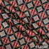 Ajrakh Print Gajji Silk Fabric - F5458