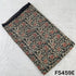 Ajrakh Print Gajji Silk Fabric - F5459