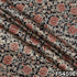 Ajrakh Print Gajji Silk Fabric - F5459