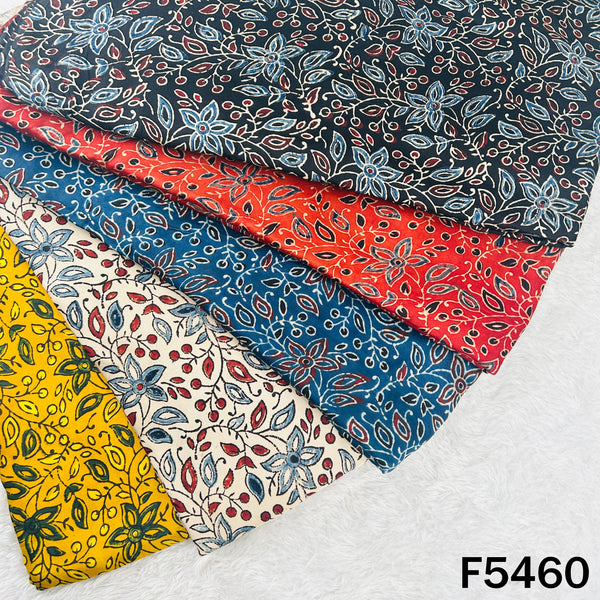 Ajrakh Print Modal Satin Fabric - F5460