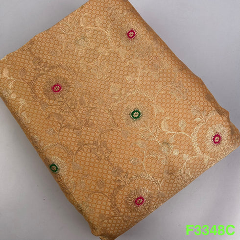 Banarasi Silk Organza Fabric-F3348