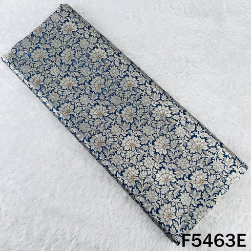 Zari Work Banarasi Brocade Silk Fabric - F5463