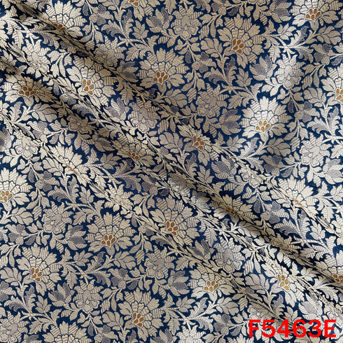 Zari Work Banarasi Brocade Silk Fabric - F5463