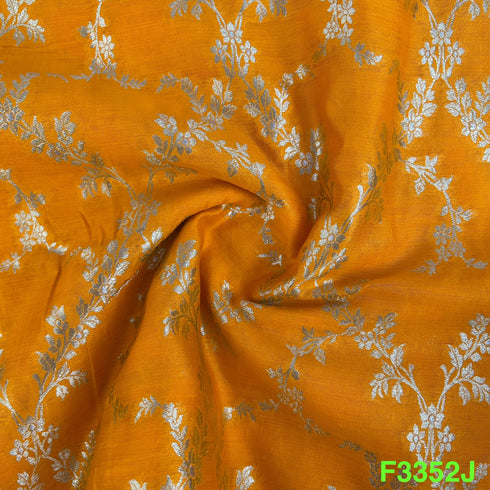 Banarasi Pure Silk Fabric-F3352