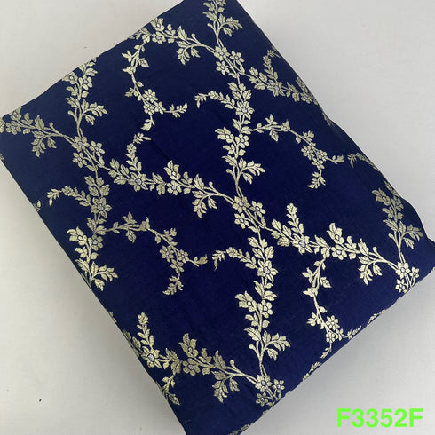 Banarasi Pure Silk Fabric-F3352