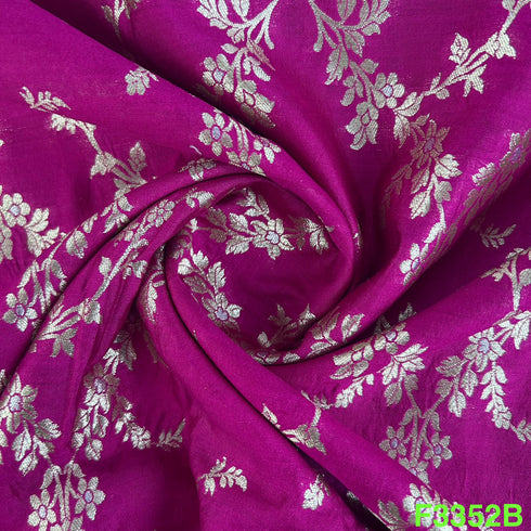 Banarasi Pure Silk Fabric-F3352