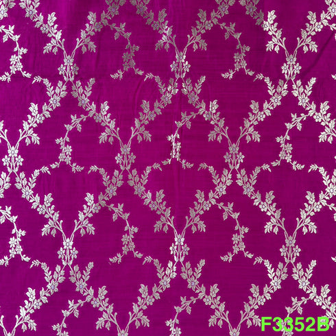 Banarasi Pure Silk Fabric-F3352