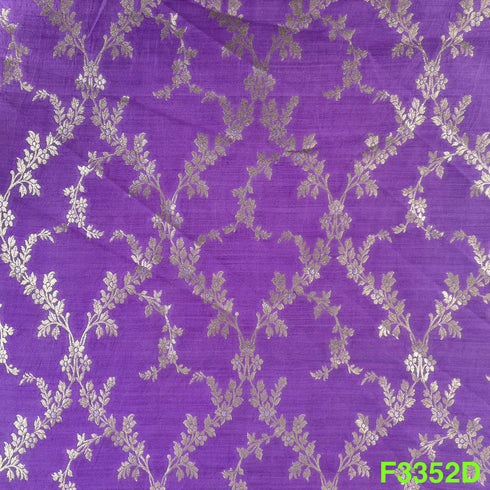 Banarasi Pure Silk Fabric-F3352
