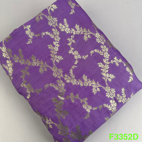 Banarasi Pure Silk Fabric-F3352