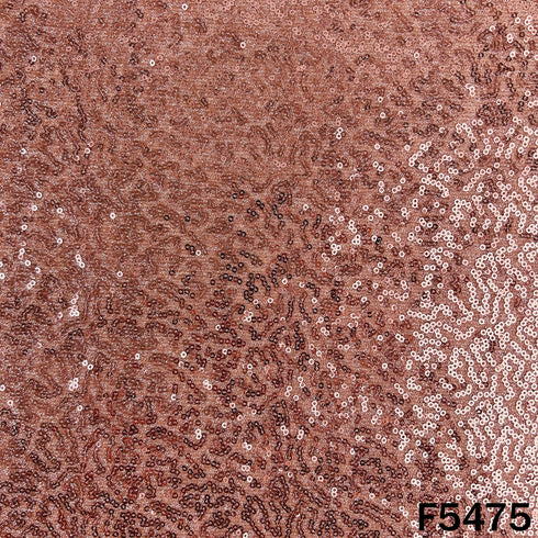 Sequins Work Shimmer Lycra Fabric - F5475