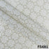 Dyeable Thread Sequins Embroidered Georgette Fabric - F5481