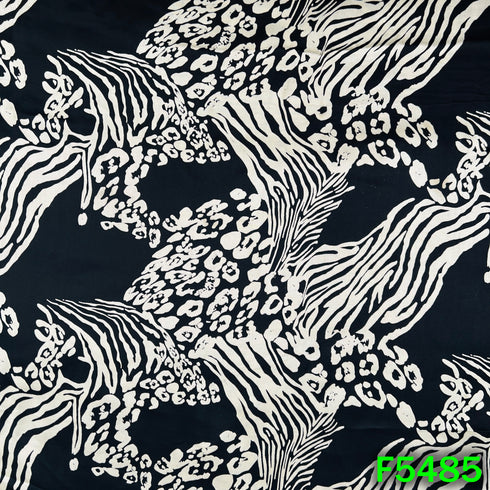 Digital Print Modal Satin Fabric - F5485